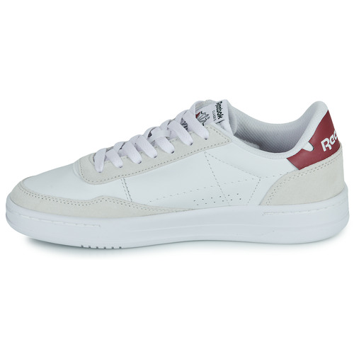 Reebok Classic - COURT PEAK - Blanc / Gris / Bordeaux