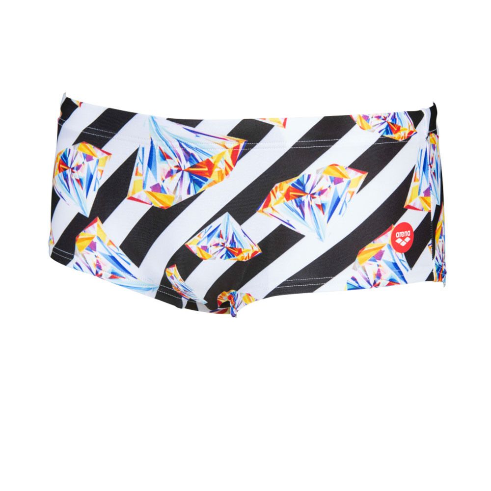 Arena CRAZY DIAMONDS - Boxer de bain Homme black/white/multi