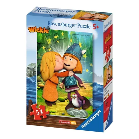 Ravensburger Puzzle Maja und Wickie, 54 Teile, sortiert