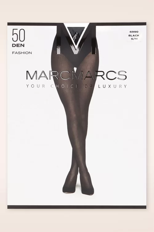 Marcmarcs Confetti panty in zwart
