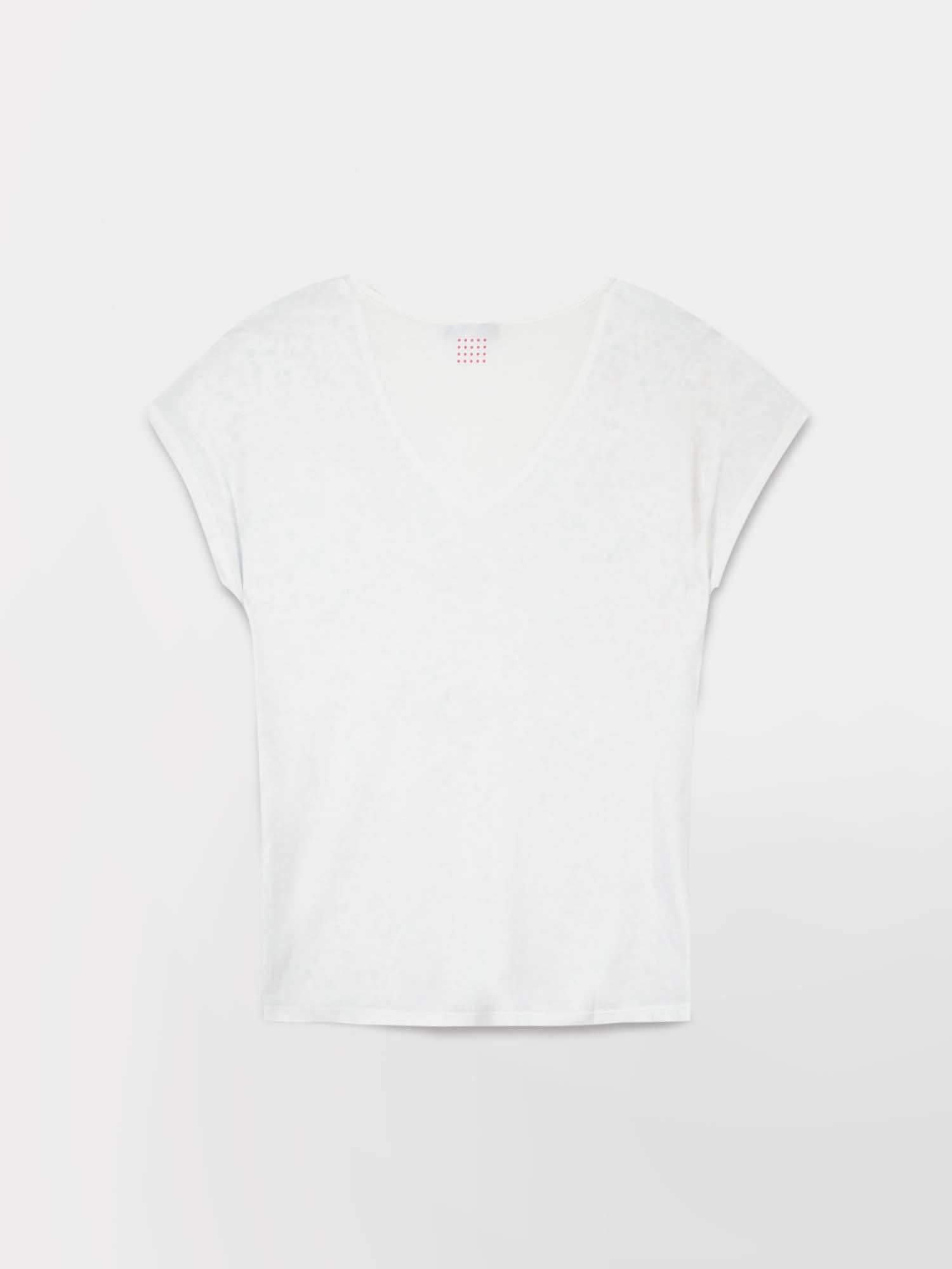 Tee Shirt Femme Coton Biologique Motif Floral Multico