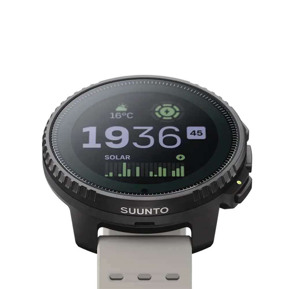 Suunto Vertical Solar Steel GPS Sporthorloge Beige