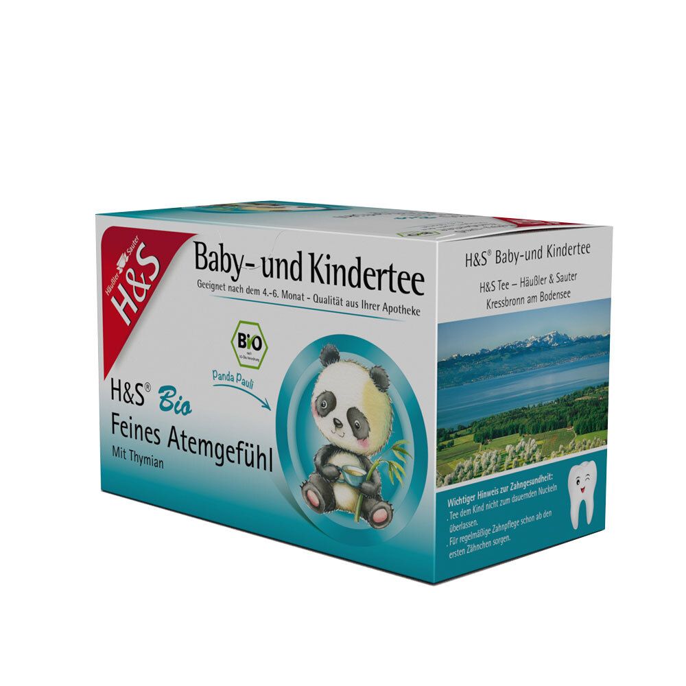 H&S® Baby- und Kindertee Feines Atemgefühl