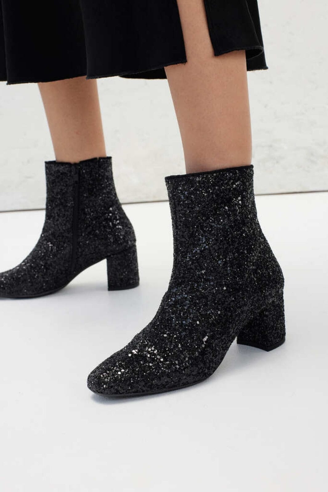 Angulus Block heel boot with zipper 8135