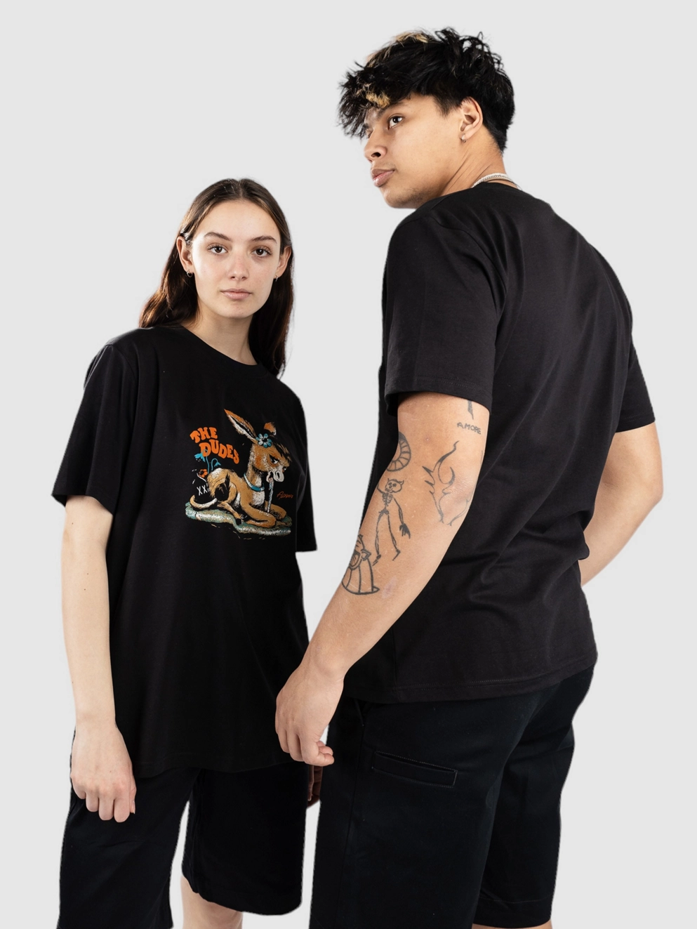 The Dudes Healthy T-Shirt black