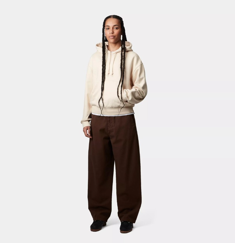 Carhartt WIP W' Hooded Casey Sweatshirt Peanut / Silver