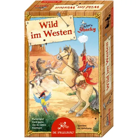 Die Spiegelburg Mitbringspiel Capt'n Sharky Wild im Westen