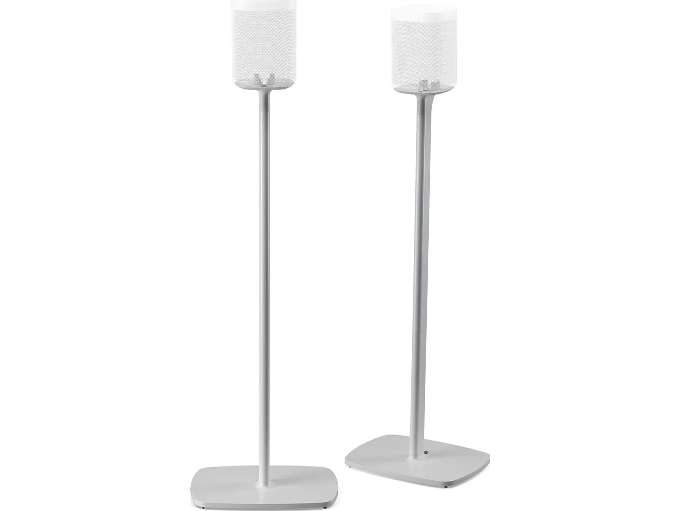 Flexson S1-FSX2 - Stativ - for højttaler(e) - hvid - gulvstående (pakke med 2) - for Sonos One