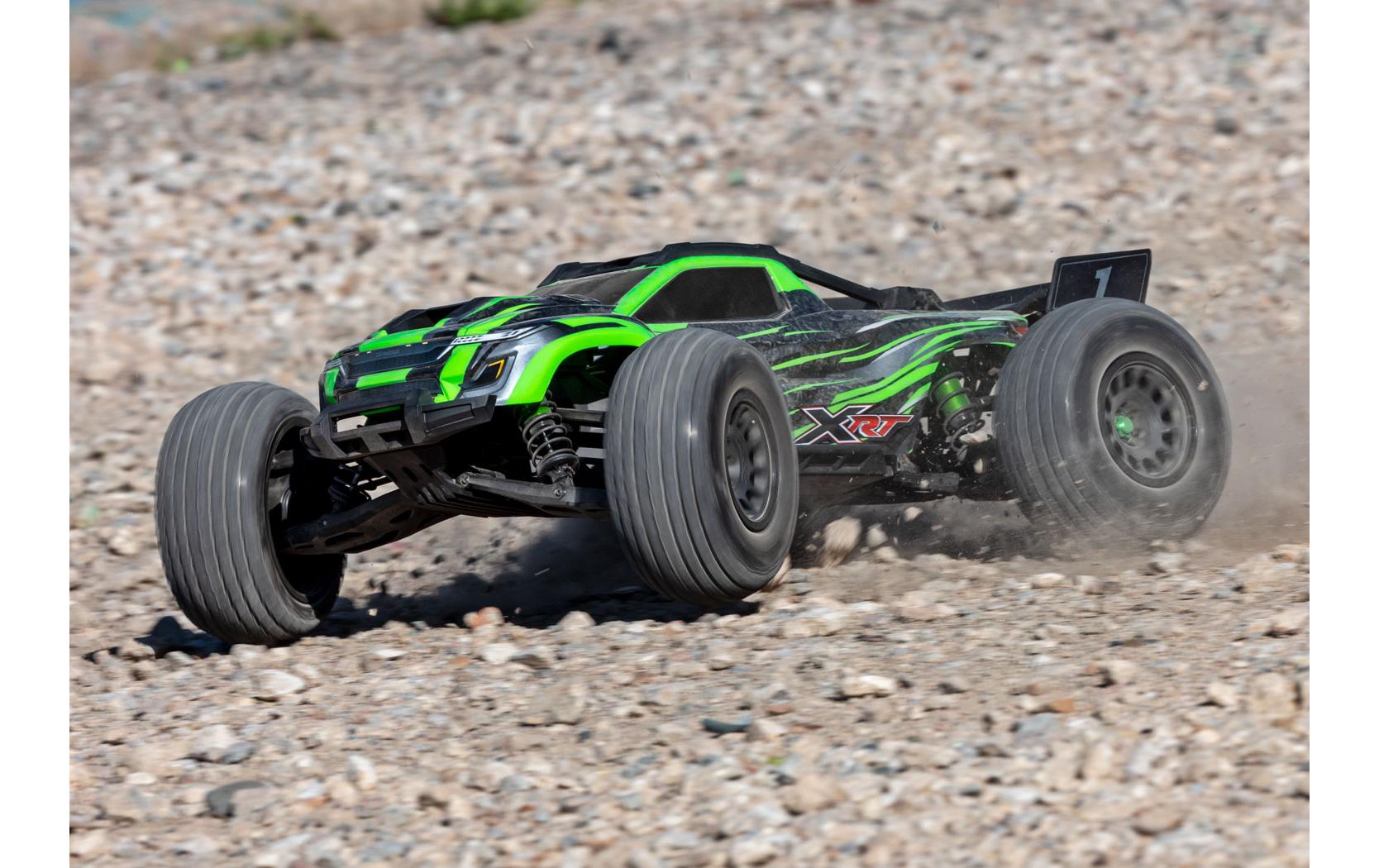 Stadium Truck XRT 8S Grün 1:6, ARTR<br>Brushless Stadium Truck Basher mit tiefem Schwerpunkt