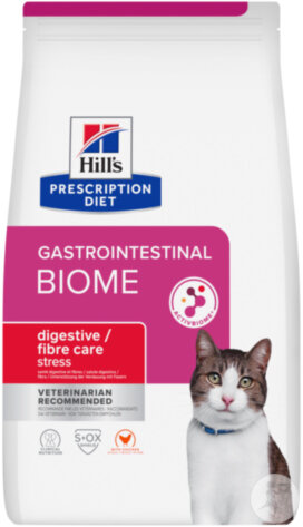 Hill's Prescription Diet Gastrointestinal Biome Stress Croquettes Pour Chat Sac 3kg