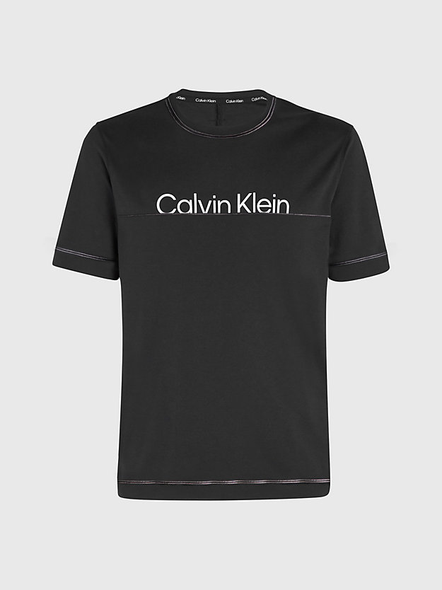 Camiseta de ginástica com logotipo