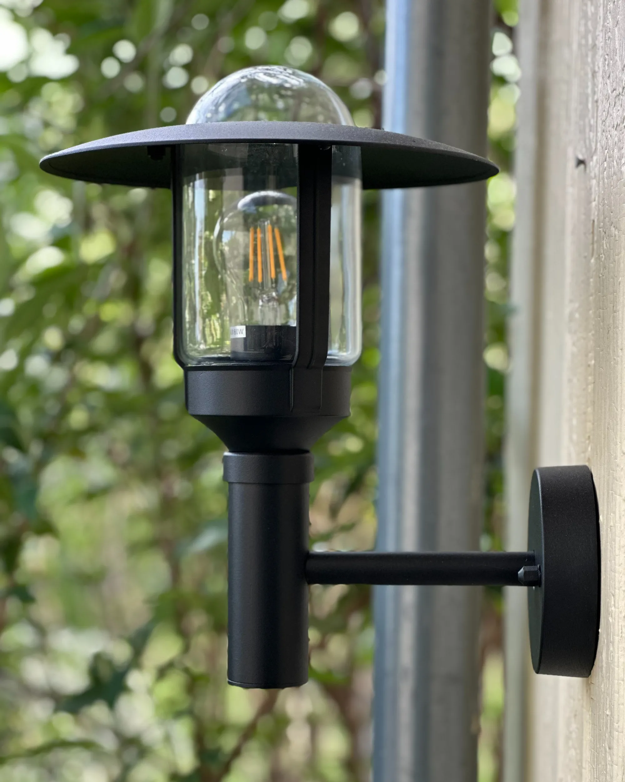 Buiten wandlamp TIZU Zwart