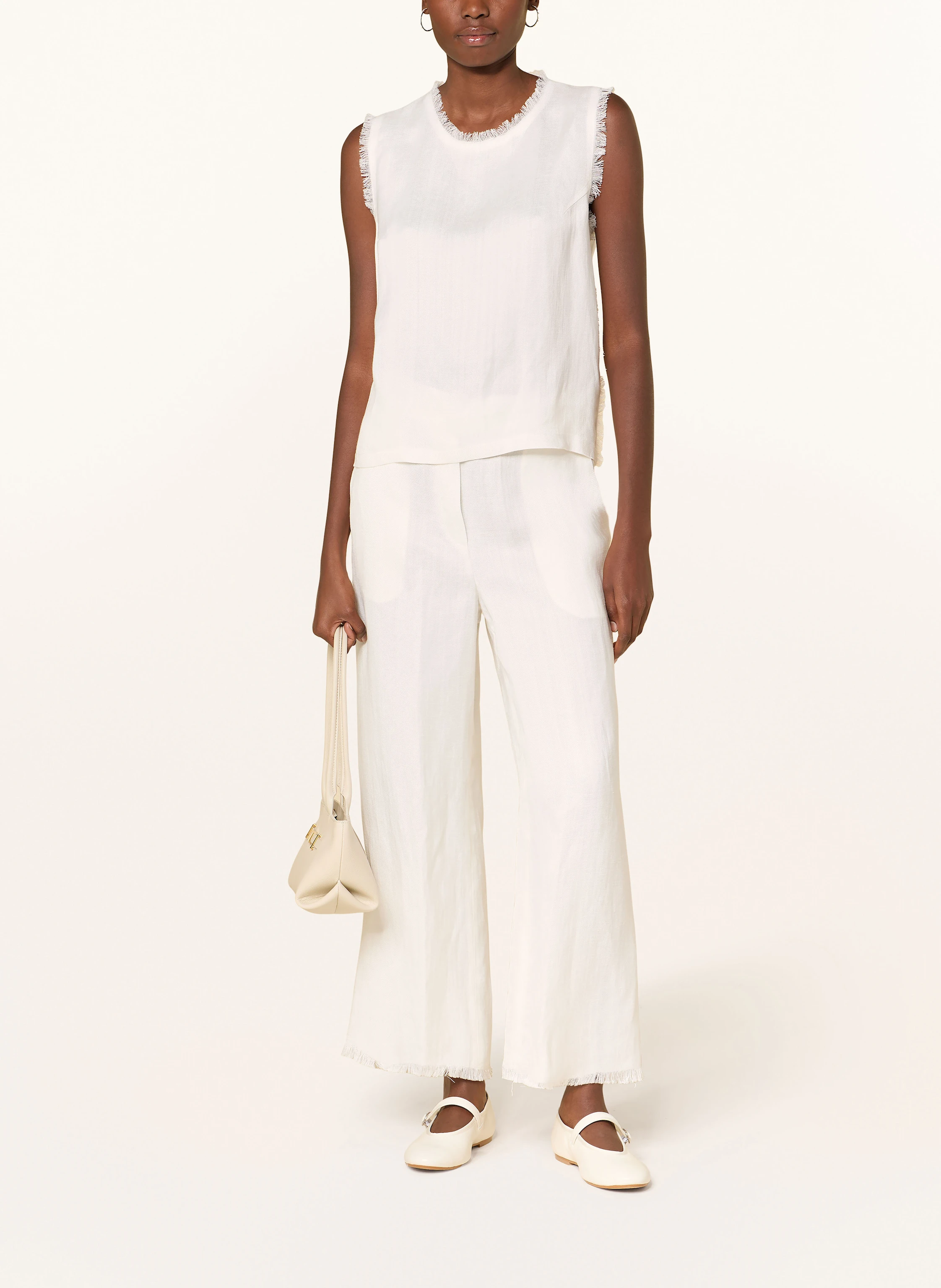 ANTONELLI firenze Marlenehose TORRES mit Leinen