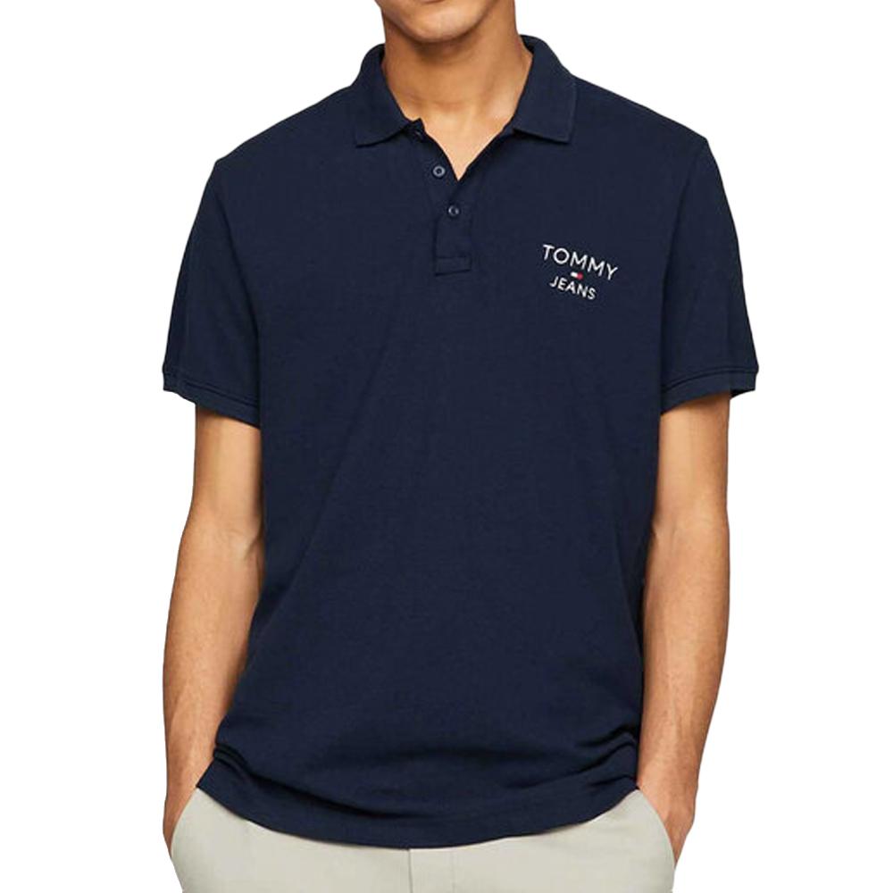 Tommy Hilfiger Polo Marine Homme Tommy Hilfiger DM0DM18927
