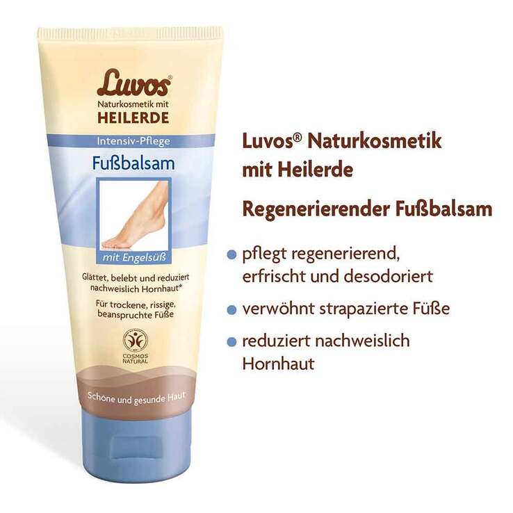 Luvos Heilerde Fußbalsam, 75 ml