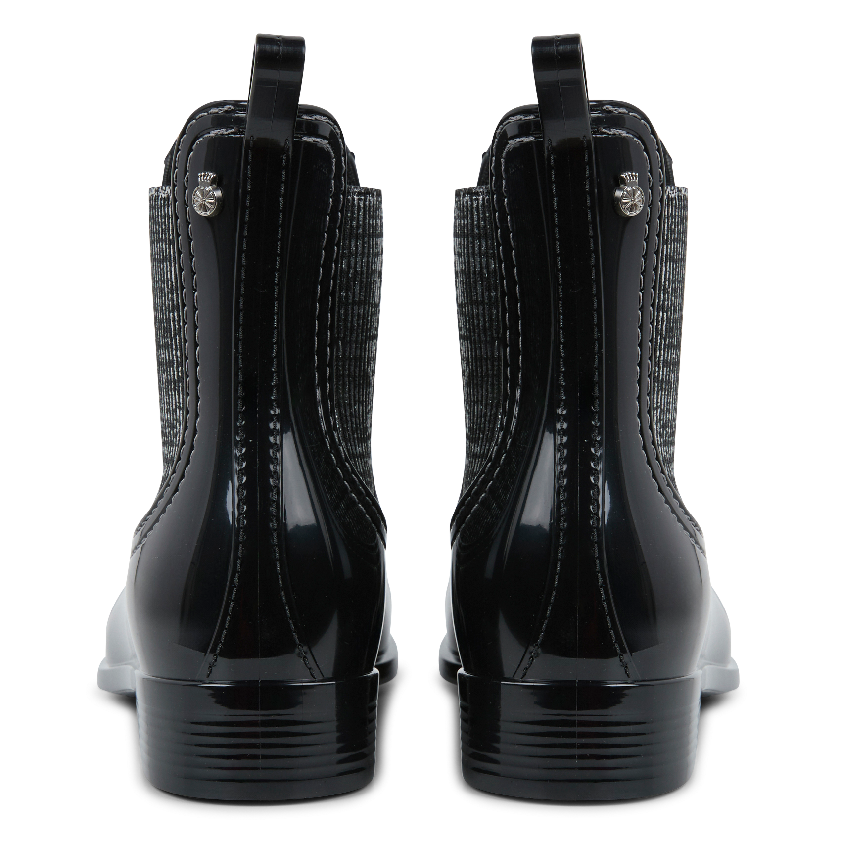 AINE - Bottines Chelsea à talons| Noir