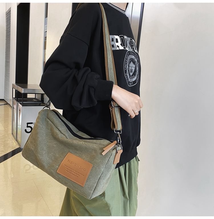 SUNMAN - Applique Crossbody Bag / Tascharm / Set