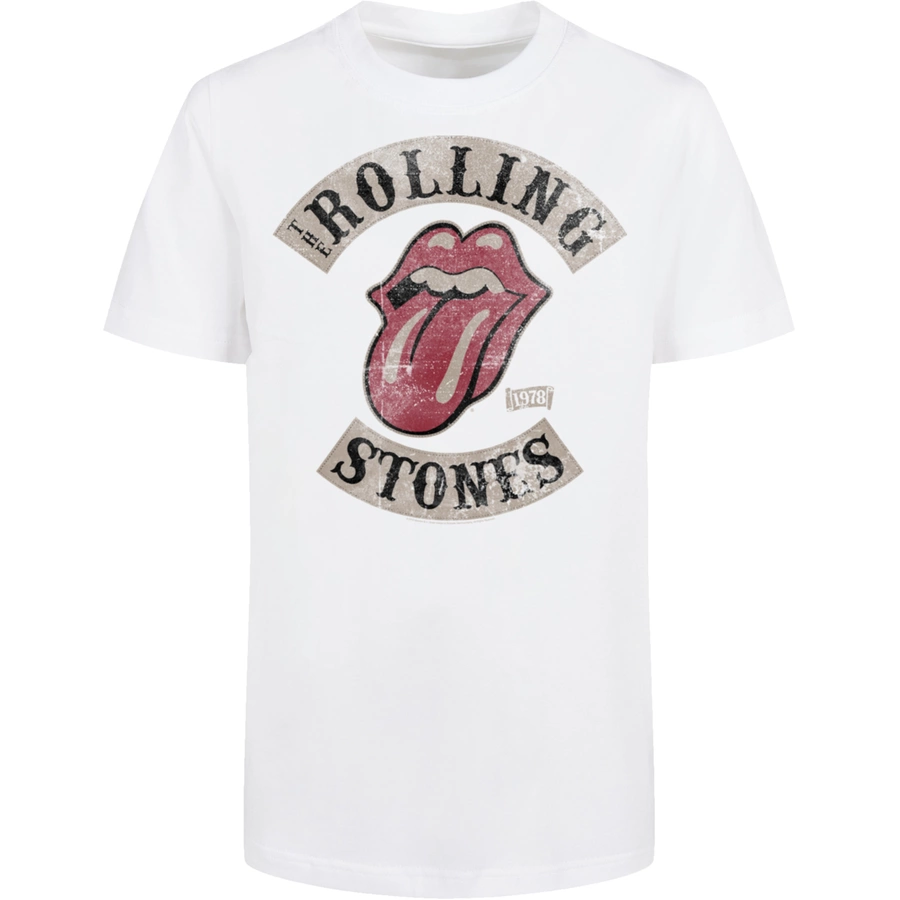 F4NT4STIC Basic Kids Tee The Rolling Stones Tour '78 weiß