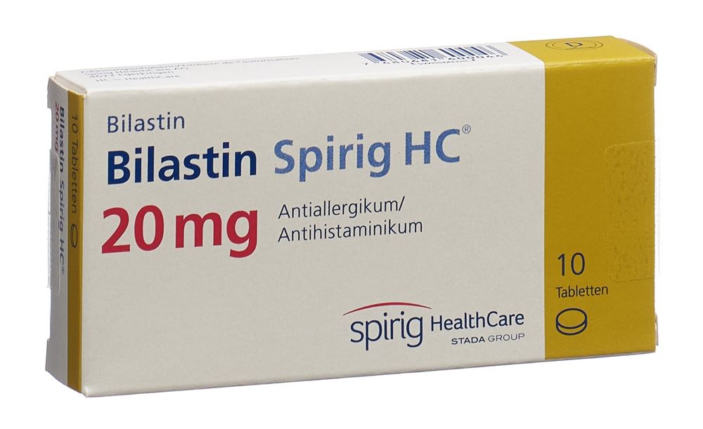 BILASTINE Spirig HC Tabl 20 mg Blist 10 Stk