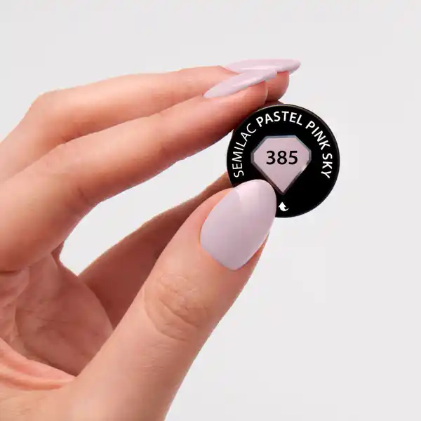 385 UV Nagellack Hybrid Pastel Pink Sky