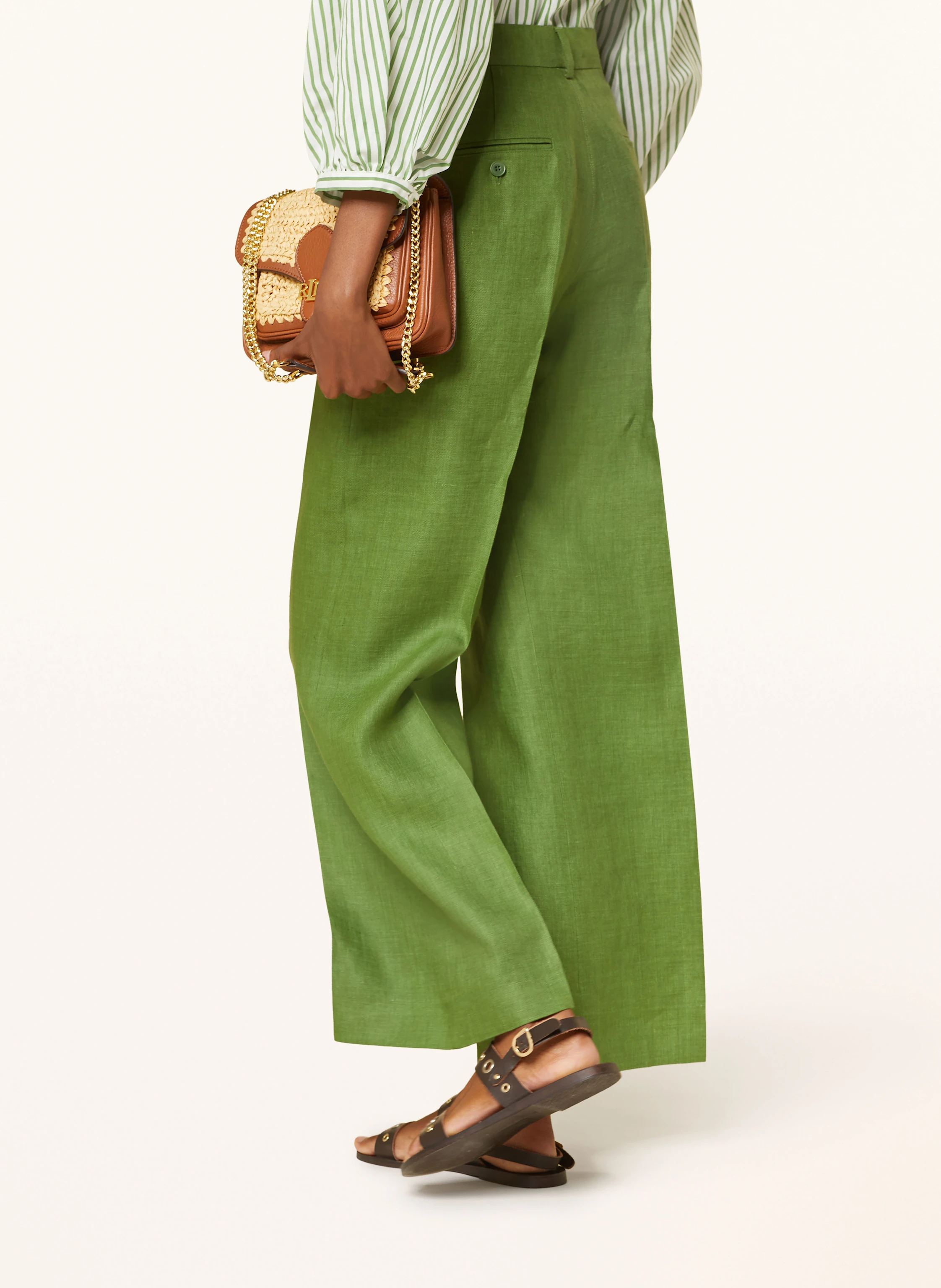 WEEKEND Max Mara Marlenehose MALIZIA aus Leinen