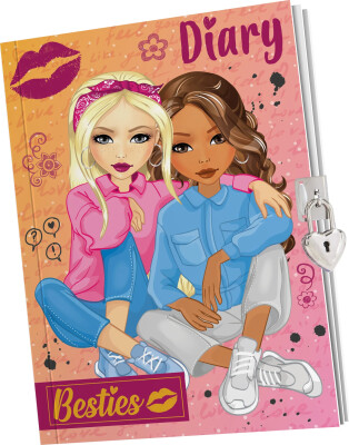 Besties Dagbog M/Lås - Bog