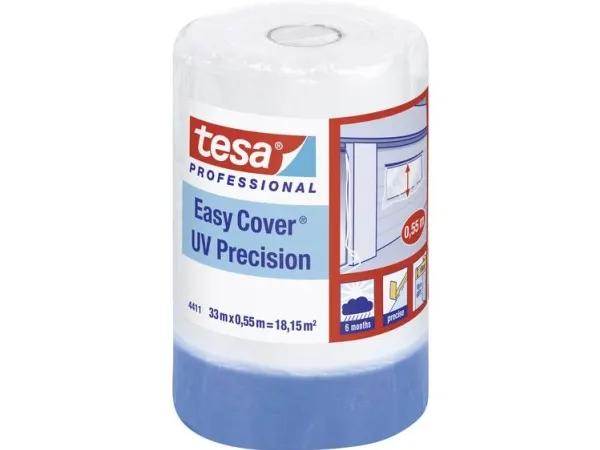 tesa 04411-00002-00 Afdækningsfolie tesa Easy Cover® (L x B) 33.00 m x 550.00 mm 33 m