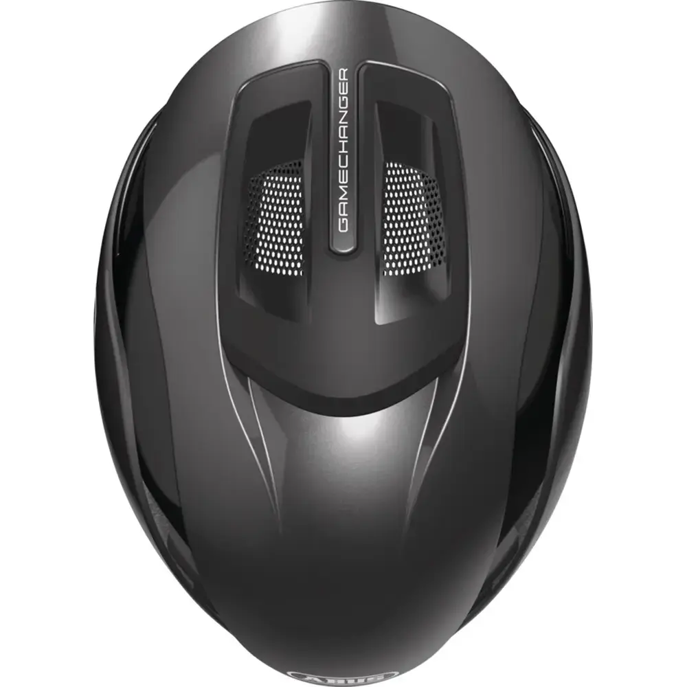Abus Gamechanger 2.0 Race Fietshelm Titan Grijs/Rood