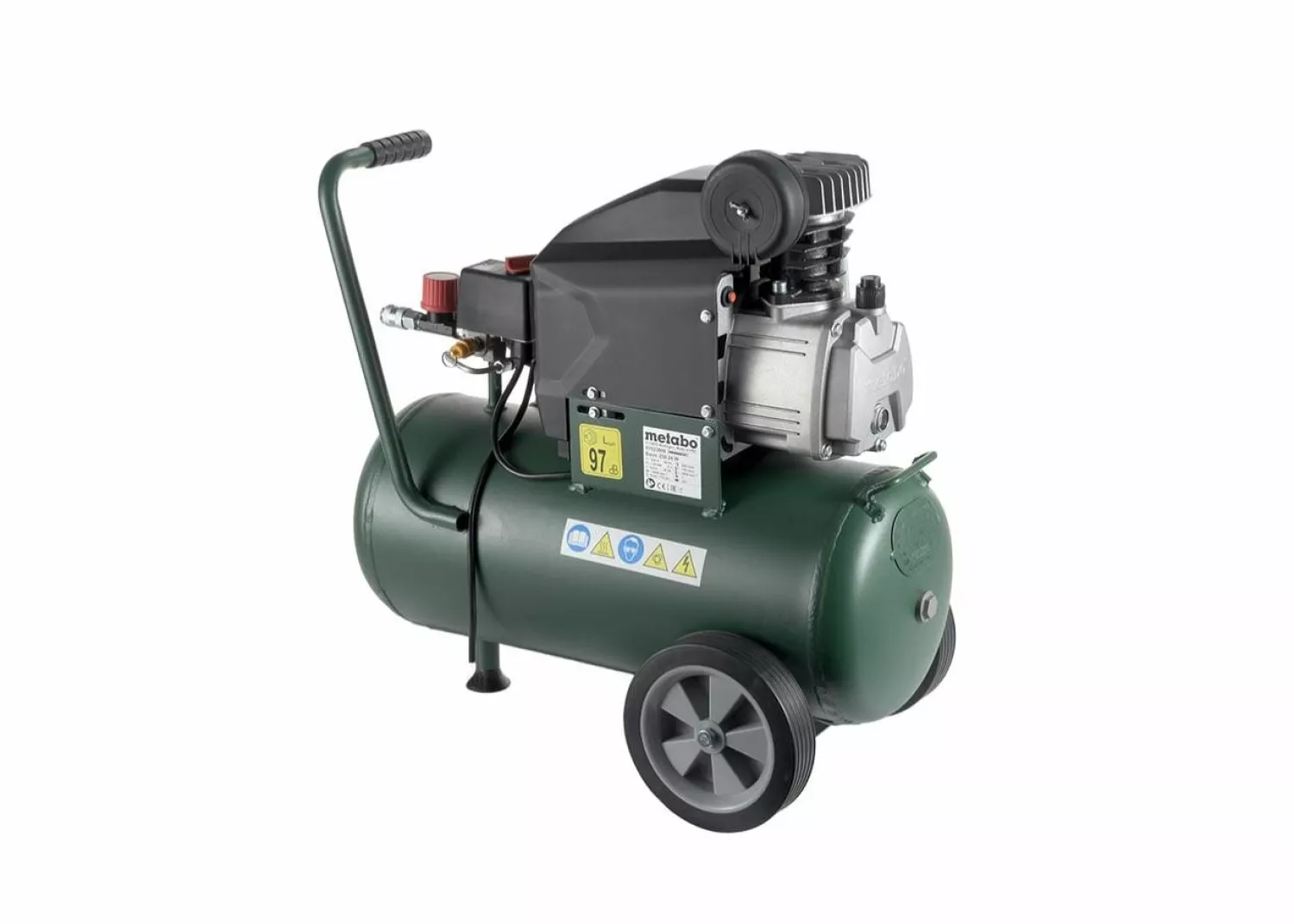 Metabo Basic 250-24 W Compressor - 1500W - 8 bar - 24L - 95 l/min