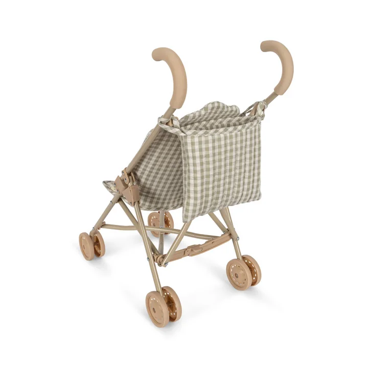Konges Sløjd - Puppen Kinderwagen, fleur decor