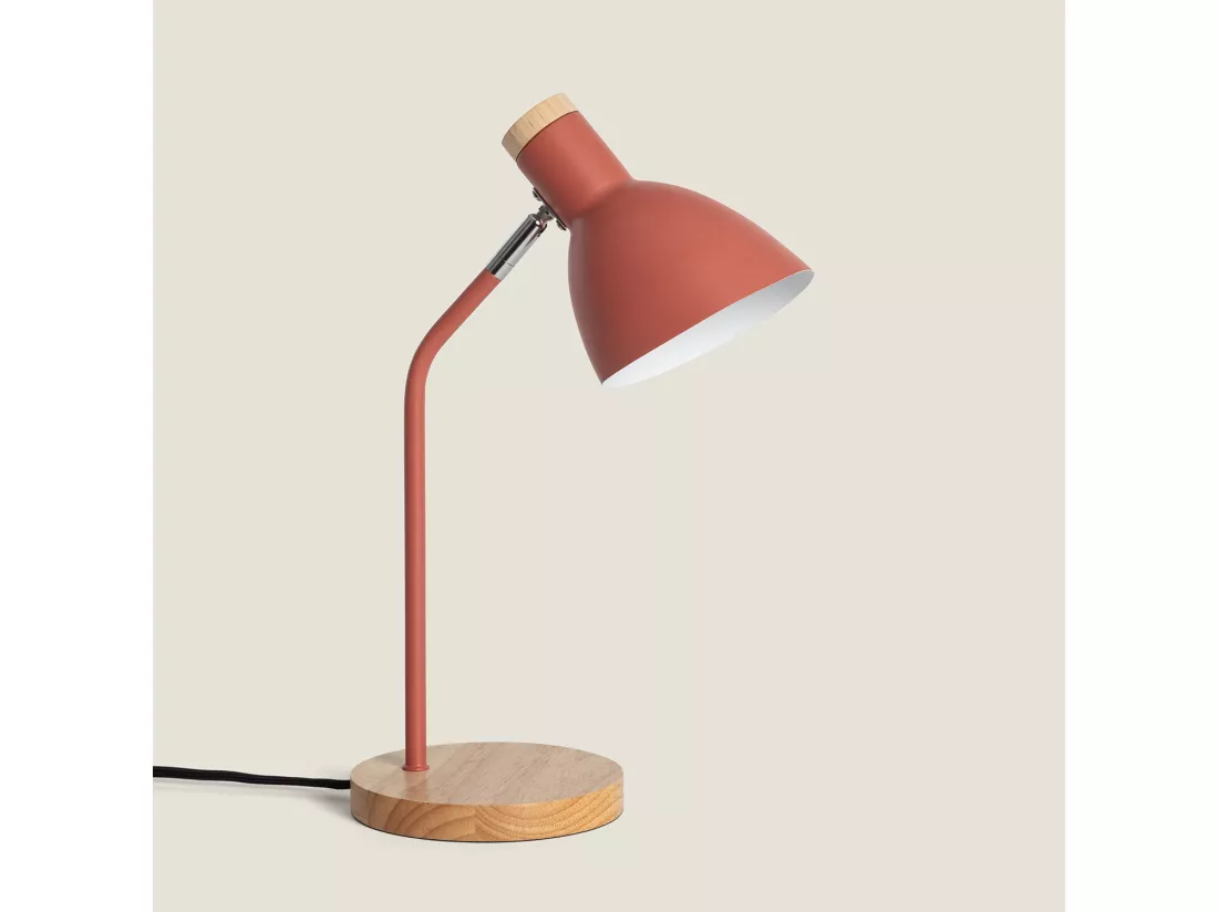 Lampe de Bureau Flex Métal Luxo Terre cuite