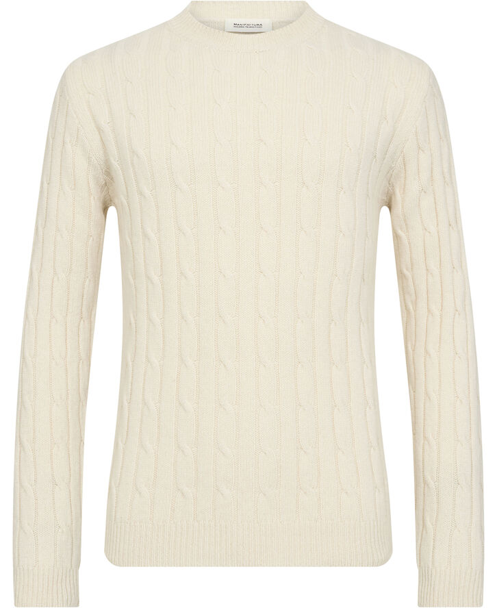 Manifattura KNITWEAR Creme
