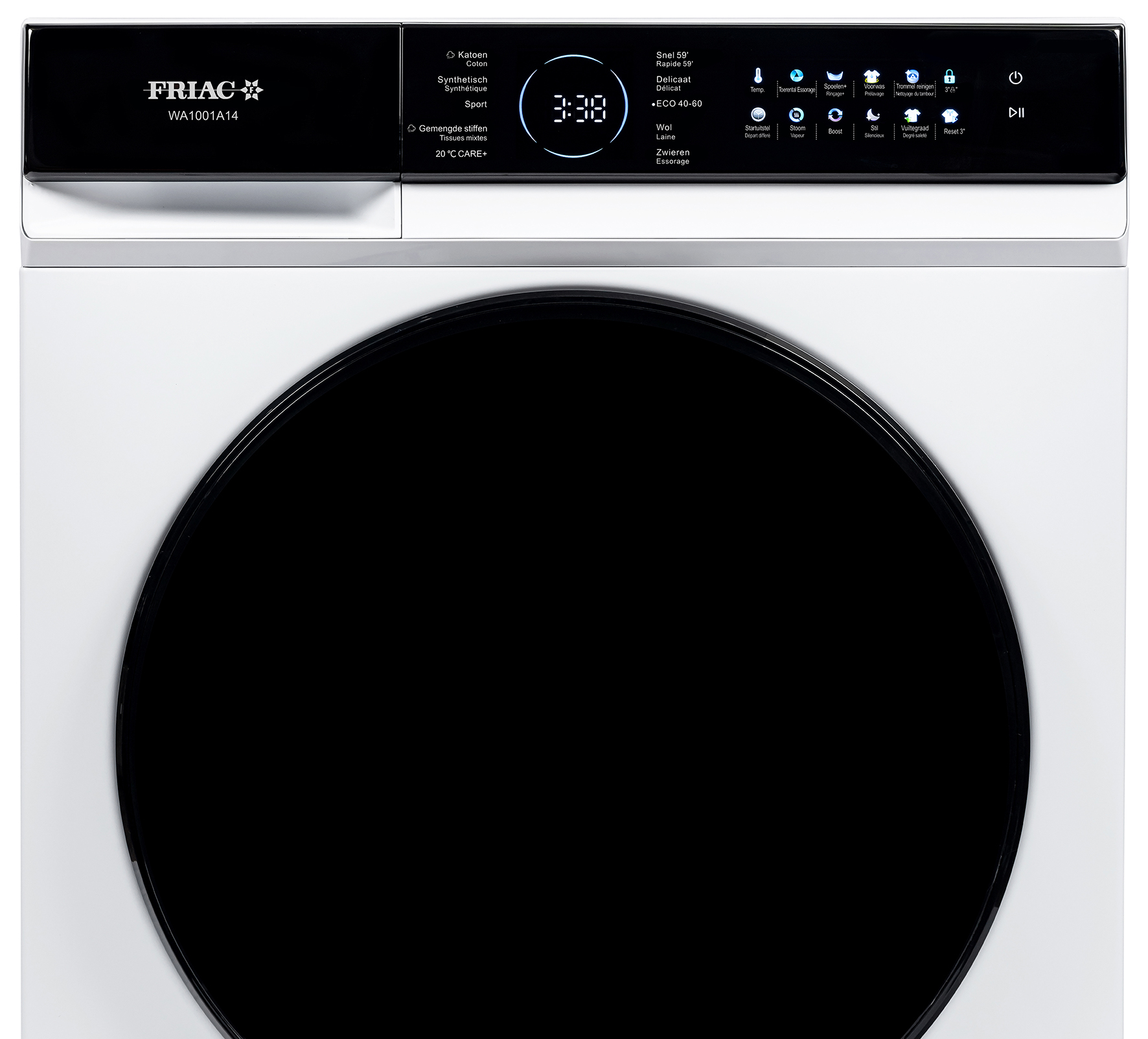 Friac wasmachine WA1001A14 -10 kg -1400 T/min - Energieklasse A-10%