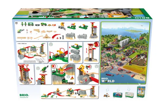 BRIO Railway 36010 Mountain freight set