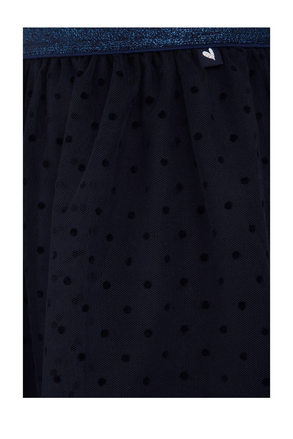 WE Fashion a-lijn rok donkerblauw