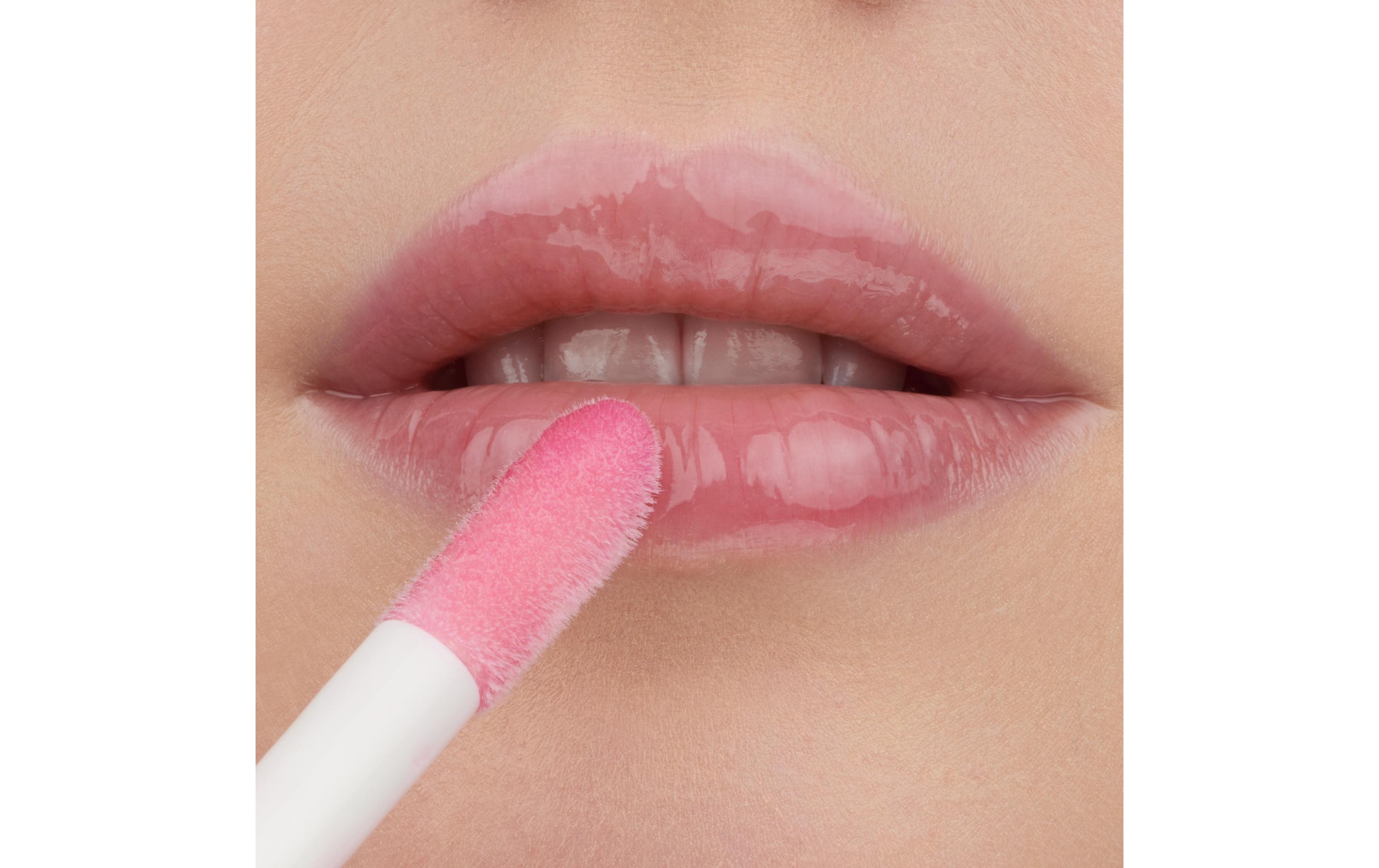 Hydra Kiss Lip Oil Pink ChampagnePflegendes Lippenöl mit glänzendem Finish und einem Hauch Farbe
