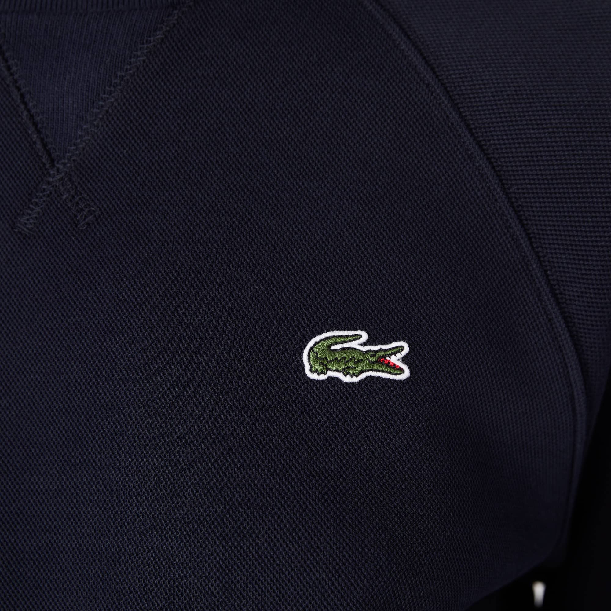 Sweatshirt Jogger à col rond double face piqué Sweatshirts - Bleu - Lacoste - Femme