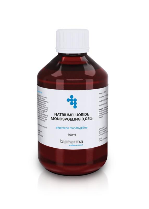 Bipharma Natriumfluoride 0,05% mondspoeling 500ML