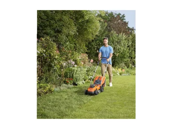 BLACK + DECKER Tondeuse 33 cm sans fil LITHIUM 18V - 2,5Ah - 2 batteries - 1 chargeur - BCMW3318L2-QW