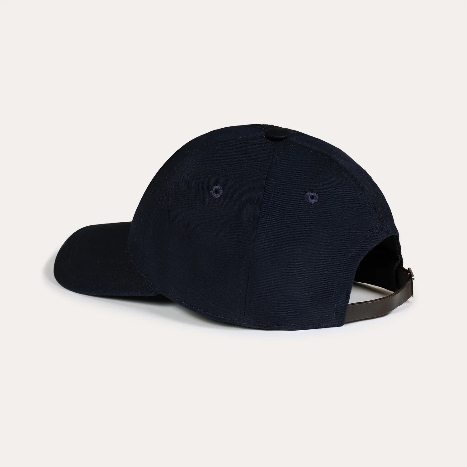 Embroidered navy cap