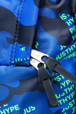 JUSTHYPE Ryggsekk 17L, Neon Logo Camo