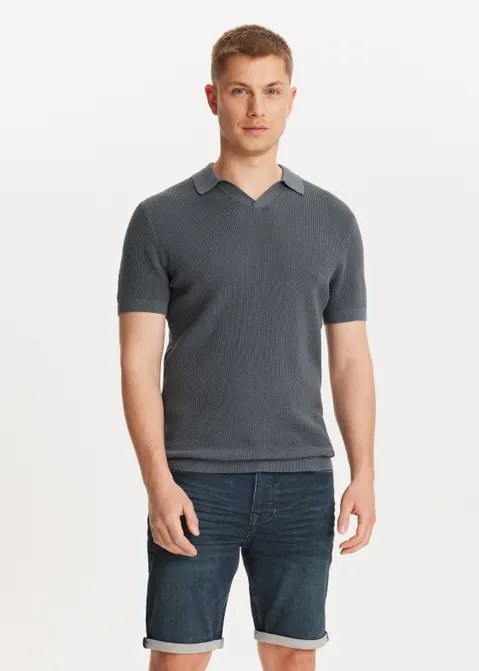 Gebreide polo jeans (BLW.GR)