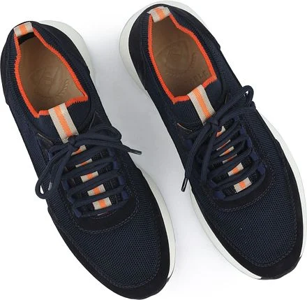 Suitable Sneaker Suede Navy S0237-Navy kopen