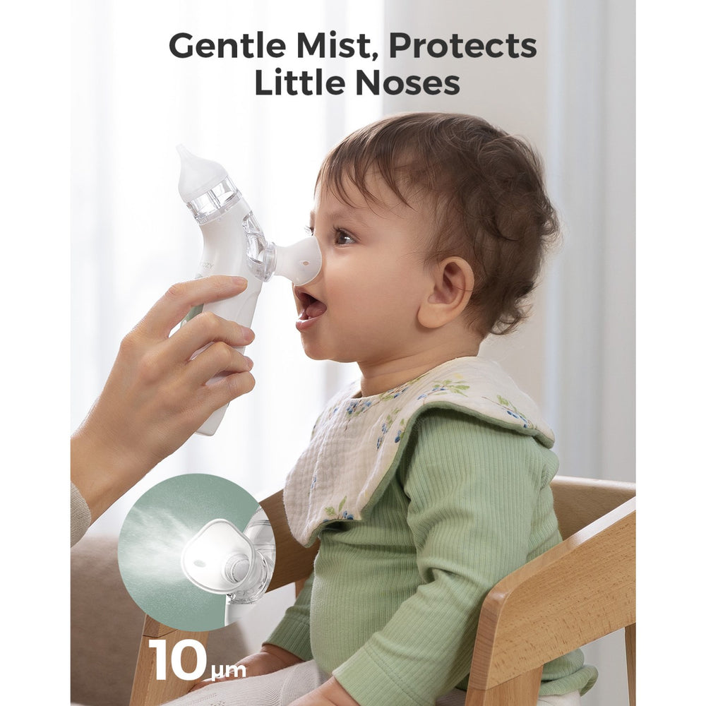 Køb Momcozy BreezyClear™ 2-i-1 Spray & Suction Electric Nasal