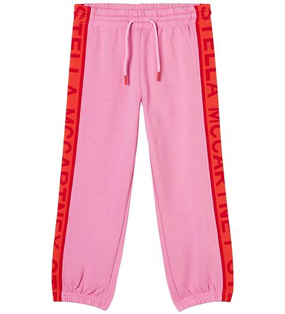 Stella McCartney Kids Jogginghosen - Pink m. Orange