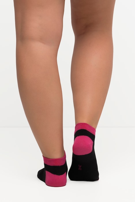 7er-Pack Sneakersocken, Kontrast