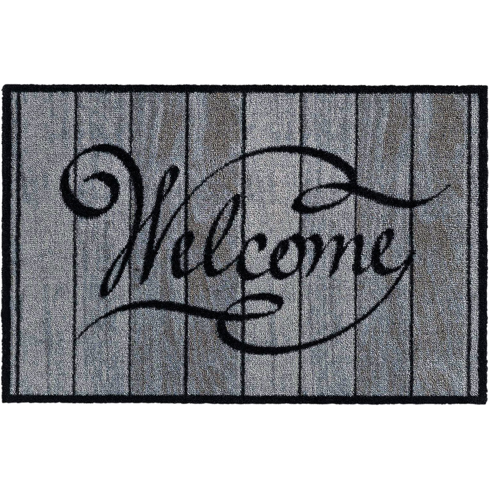 Türvorleger Ambiance welcome wood, 50 x 75 cm