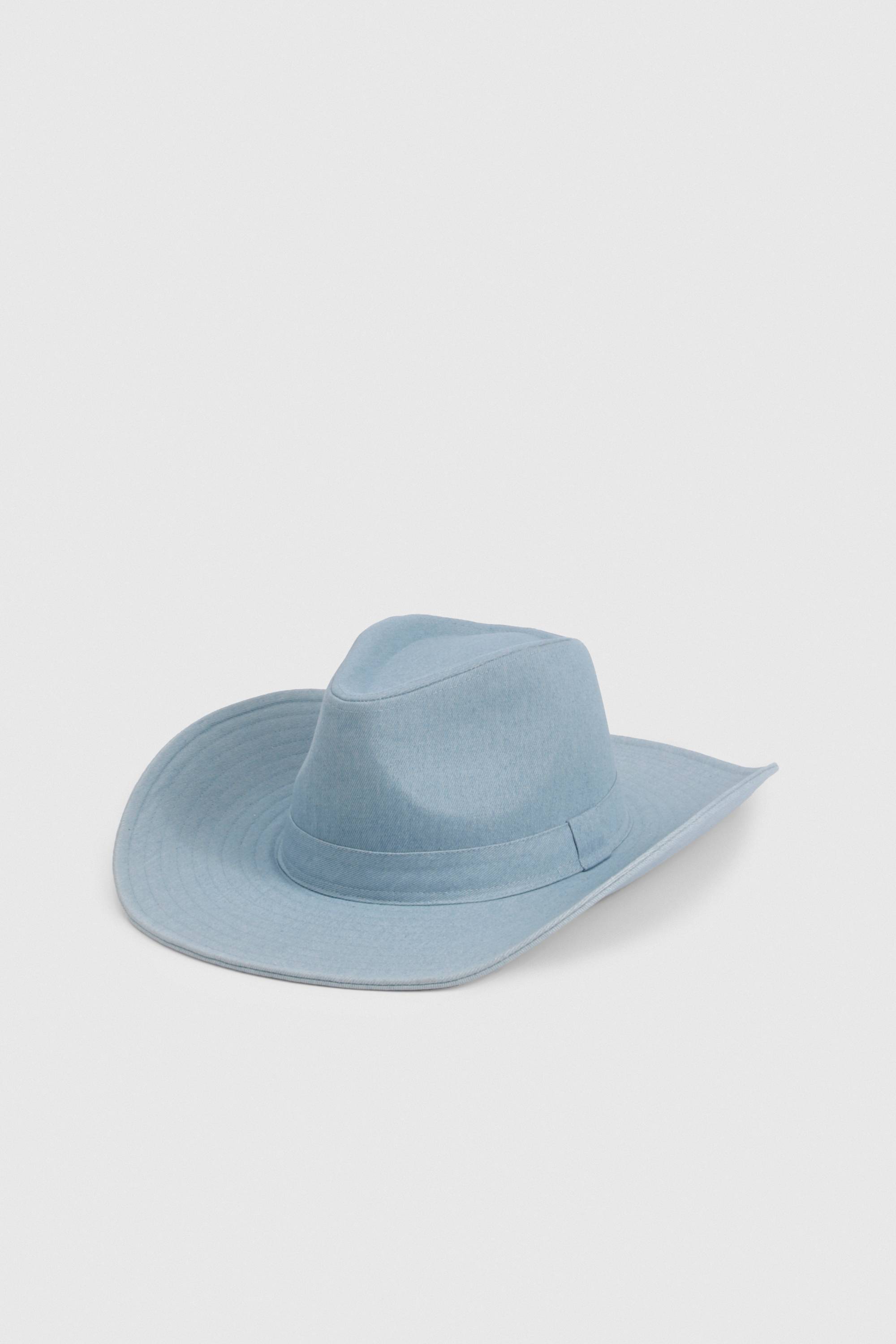 boohoo Denim Cowboy Hat