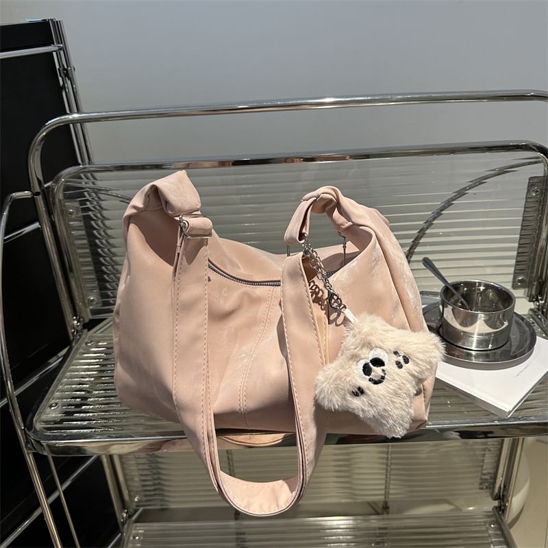 Basaran - Set: Kunstleren Tote Bag + Tasbedel