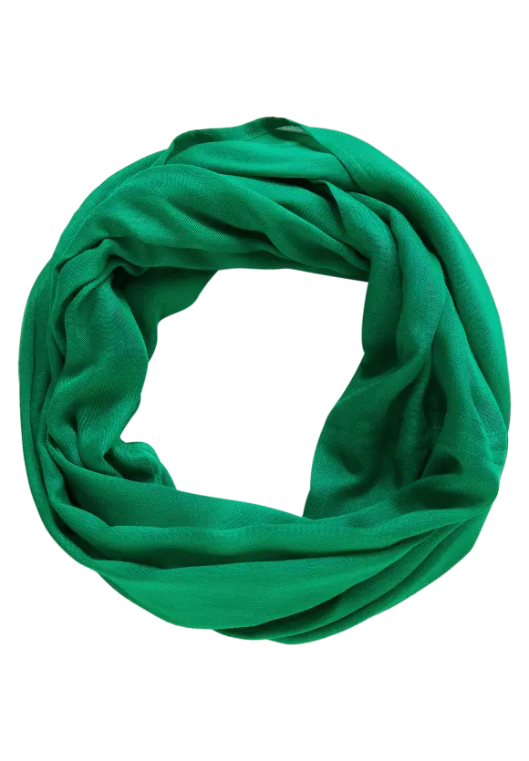 Loopschal in Unifarbe - easy green